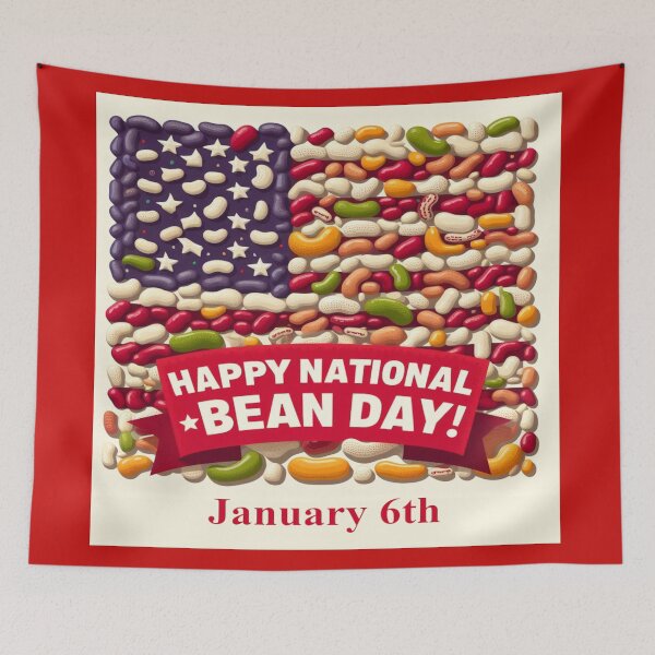 Item preview, Jan 6th - National Bean Day designed and sold by CrankyOldDude.