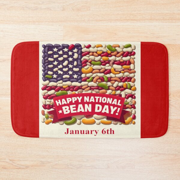 Item preview, Jan 6th - National Bean Day designed and sold by CrankyOldDude.