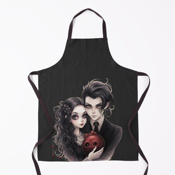 Item preview, Goth couple during Christmas T-shirt designed and sold by Printboom.