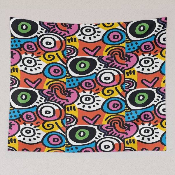Item preview, Cosmic Graffiti: A Spectrum of Urban Expression designed and sold by WondersByMel.