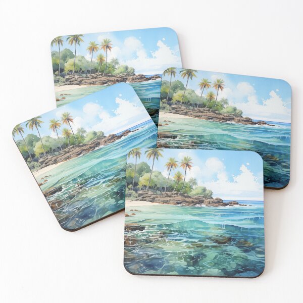 Item preview, Tropical Escape Watercolor6 designed and sold by Foozleman.