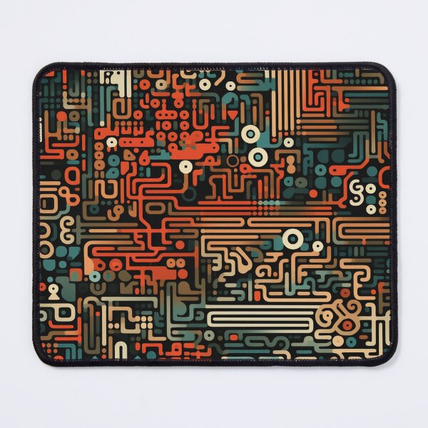 Item preview, Digital Code Abstract Pattern designed and sold by SideSignal.