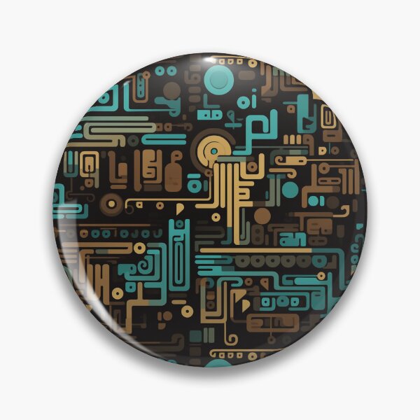 Item preview, Digital Code Abstract Pattern designed and sold by SideSignal.
