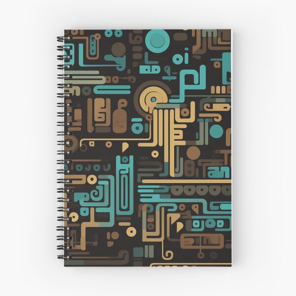 Item preview, Digital Code Abstract Pattern designed and sold by SideSignal.