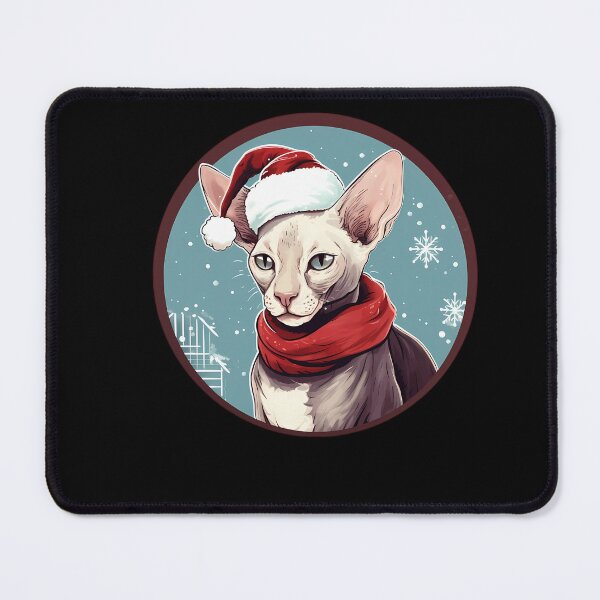 Item preview, Cornish Rex Cat Xmas, Love Cats designed and sold by Logiamerch.