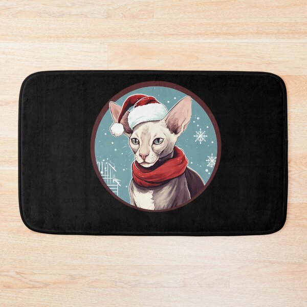 Item preview, Cornish Rex Cat Xmas, Love Cats designed and sold by Logiamerch.