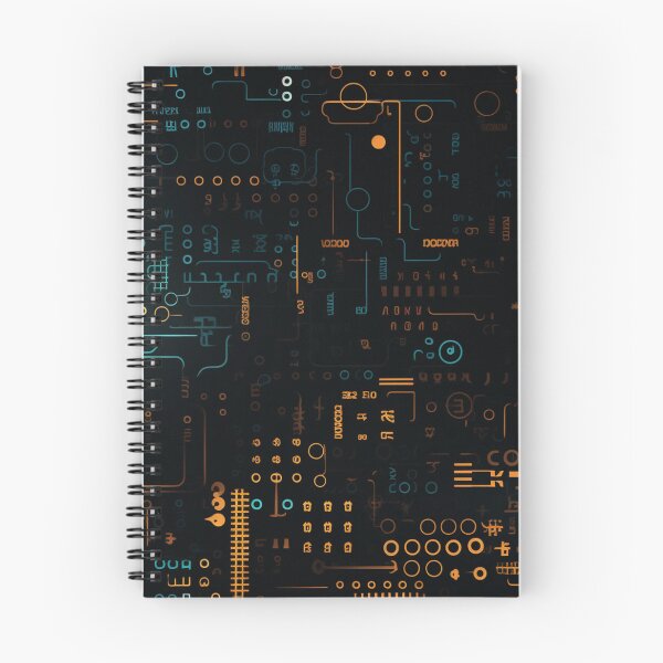 Item preview, Digital Code Abstract Pattern designed and sold by SideSignal.