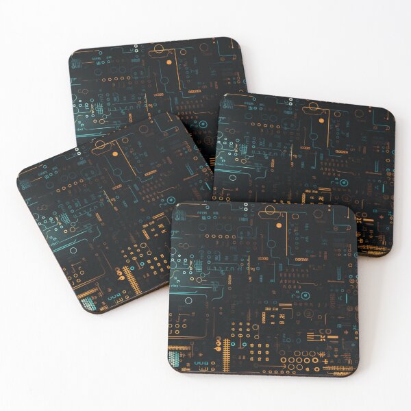 Item preview, Digital Code Abstract Pattern designed and sold by SideSignal.