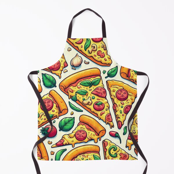 Item preview, Pizza Slices Pattern designed and sold by ArtFactoryAI.