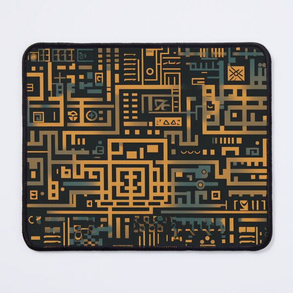 Item preview, Digital Code Abstract Pattern designed and sold by SideSignal.
