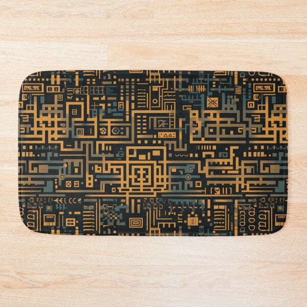 Item preview, Digital Code Abstract Pattern designed and sold by SideSignal.