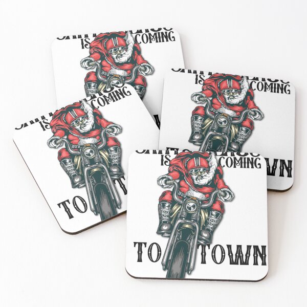 Item preview, Santa Claus is coming to town on a  designed and sold by Adorn Prints.