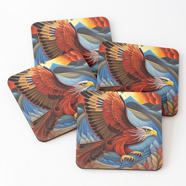 Aperçu de l'œuvre Red Kite créée et vendue par SabenaArtwork.