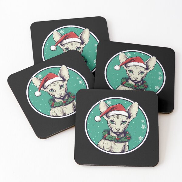 Item preview, Cornish Rex Cat Xmas, Love Cats designed and sold by Logiamerch.