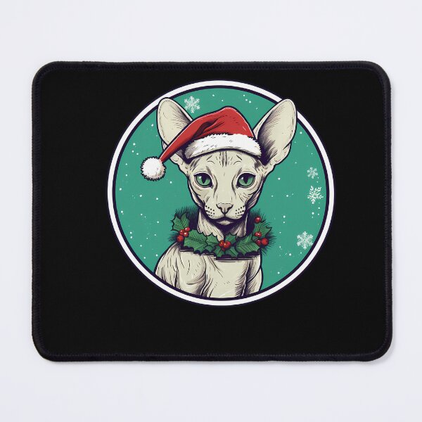 Item preview, Cornish Rex Cat Xmas, Love Cats designed and sold by Logiamerch.