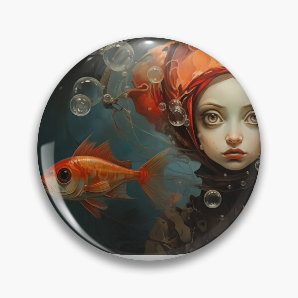 Item preview, Goldfish Girl 3 designed and sold by Foozleman.