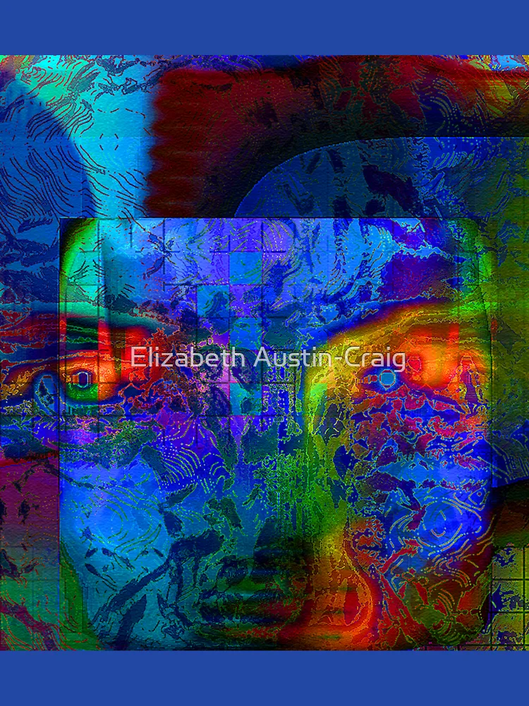 Aperçu 6 sur 6. Veste zippée à capuche avec l'œuvre He's Sharp créée et vendue par Elizabeth Austin-Craig.