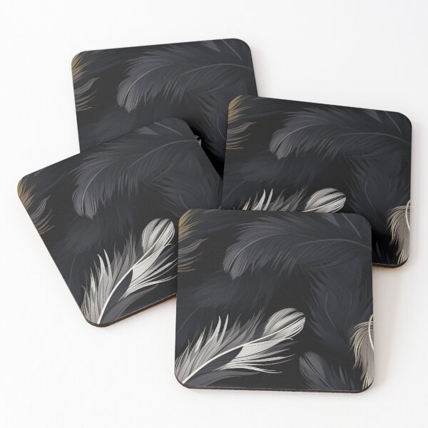 Item preview, Feather Pattern designed and sold by SideSignal.