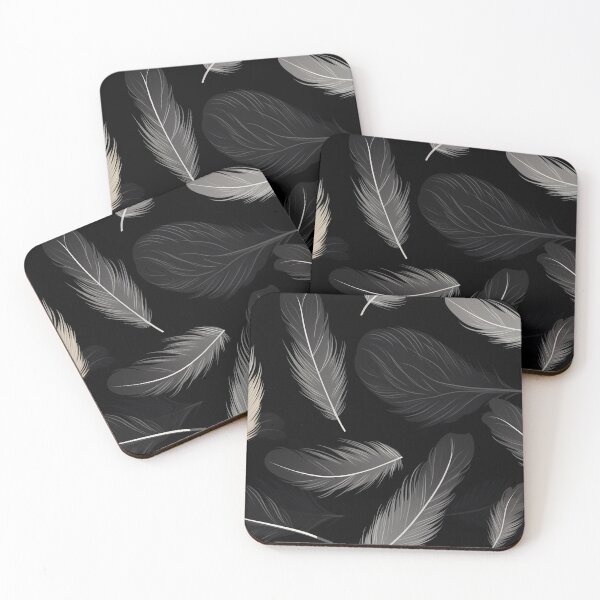 Item preview, Feather Pattern designed and sold by SideSignal.