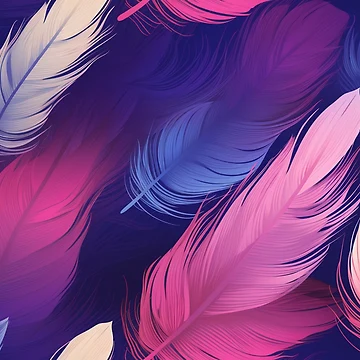 Artwork thumbnail, Feather Pattern by SideSignal