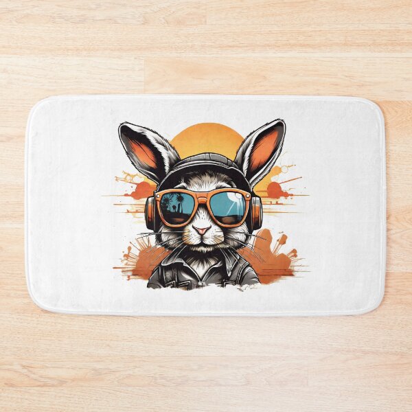 Item preview, Bunny's Sunset Coolness designed and sold by Mechanical-Artt.