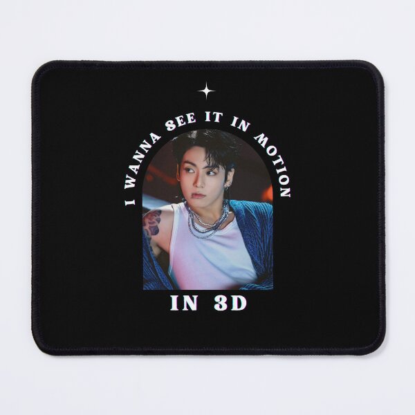 Item preview, Jungkook in motion (black) designed and sold by DearRobin.