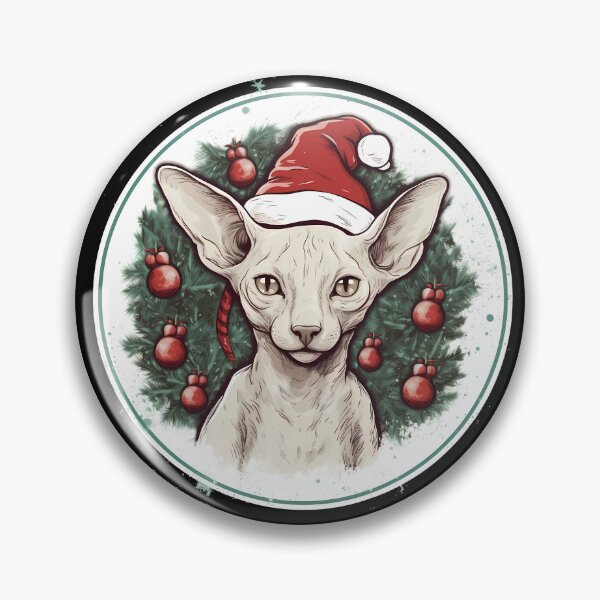Item preview, Cornish Rex Cat Xmas, Love Cats designed and sold by Logiamerch.