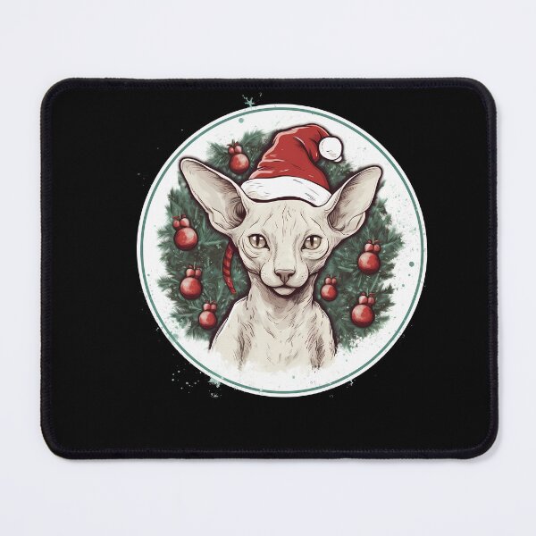 Item preview, Cornish Rex Cat Xmas, Love Cats designed and sold by Logiamerch.
