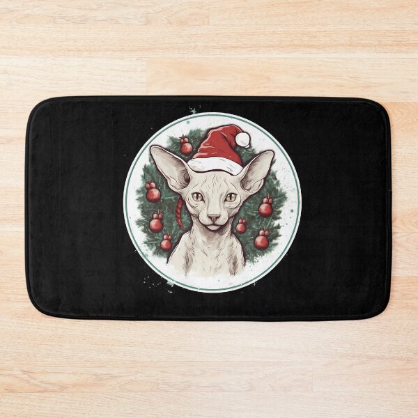 Item preview, Cornish Rex Cat Xmas, Love Cats designed and sold by Logiamerch.