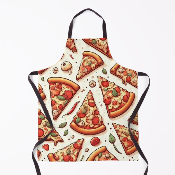 Item preview, Pizza Slices Pattern designed and sold by ArtFactoryAI.