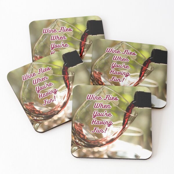 Item preview, Wine Flies When You're Having Fun! designed and sold by TidyKitchenInc.