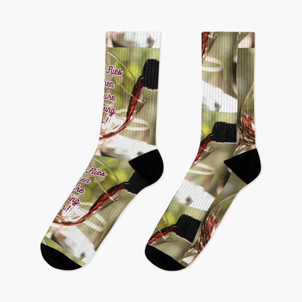 Item preview, Wine Flies When You're Having Fun! designed and sold by TidyKitchenInc.