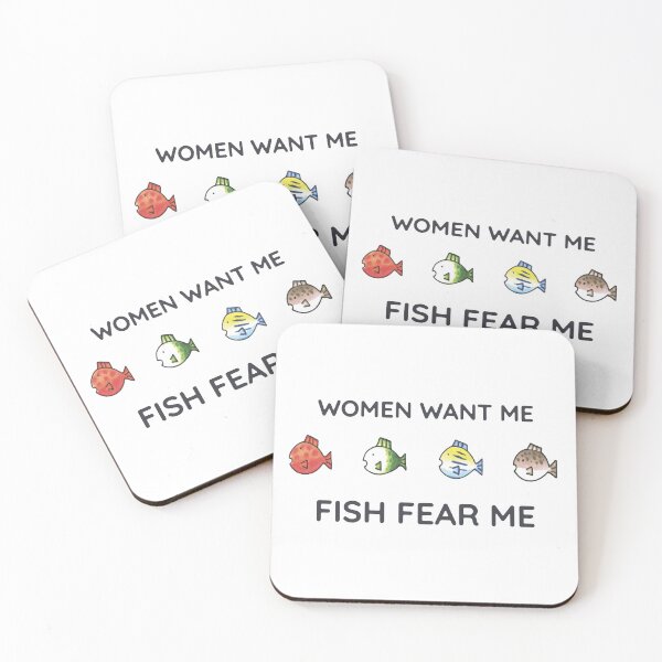 Item preview, Women want me fish fear me - wii sports fishing designed and sold by maura41.