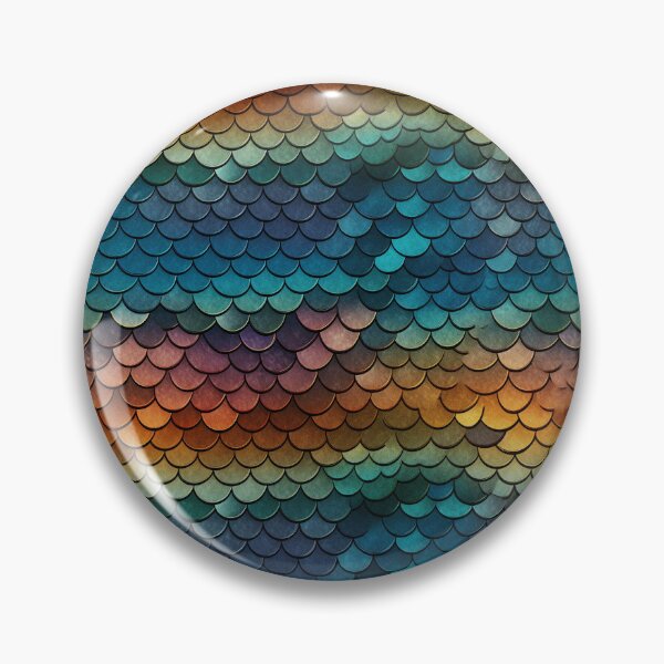 Item preview, Fishscales Pattern designed and sold by SideSignal.