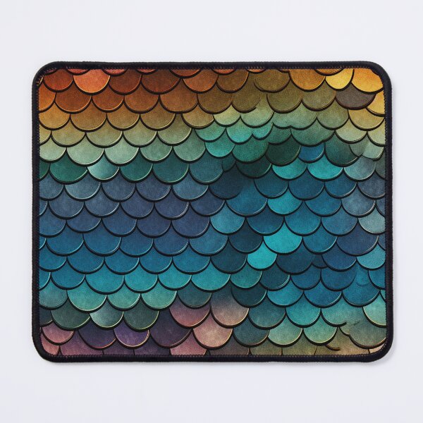 Item preview, Fishscales Pattern designed and sold by SideSignal.