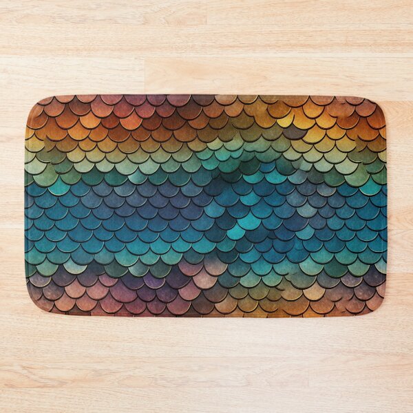 Item preview, Fishscales Pattern designed and sold by SideSignal.