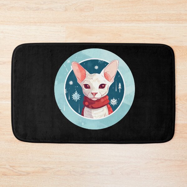 Item preview, Cornish Rex Cat Xmas, Love Cats designed and sold by Logiamerch.