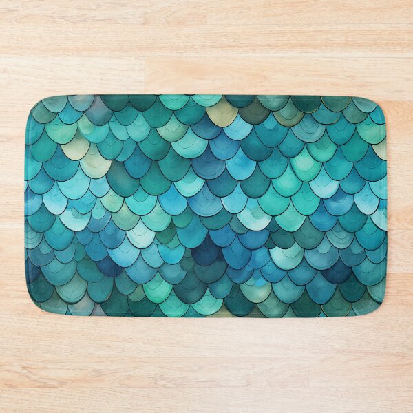 Item preview, Fishscales Pattern designed and sold by SideSignal.