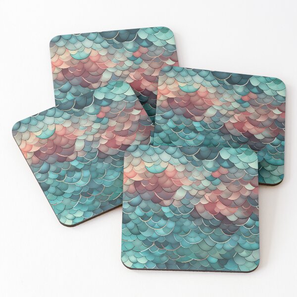 Item preview, Fishscales Pattern designed and sold by SideSignal.