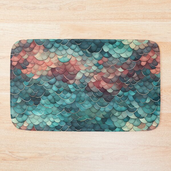 Item preview, Fishscales Pattern designed and sold by SideSignal.