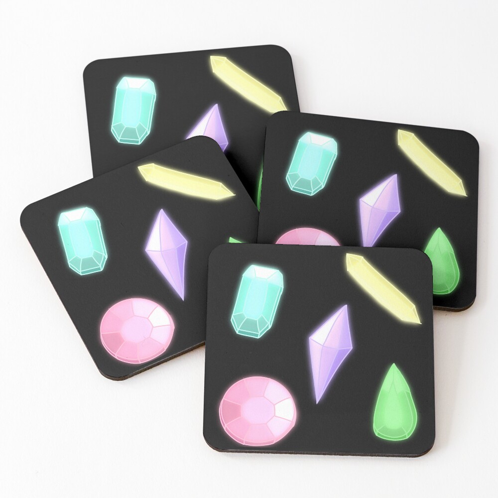 Item preview, Coasters (Set of 4) designed and sold by Rainy-Racoon.