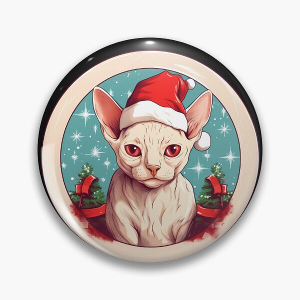 Item preview, Devon Rex Cat Xmas, Love Cats designed and sold by Logiamerch.