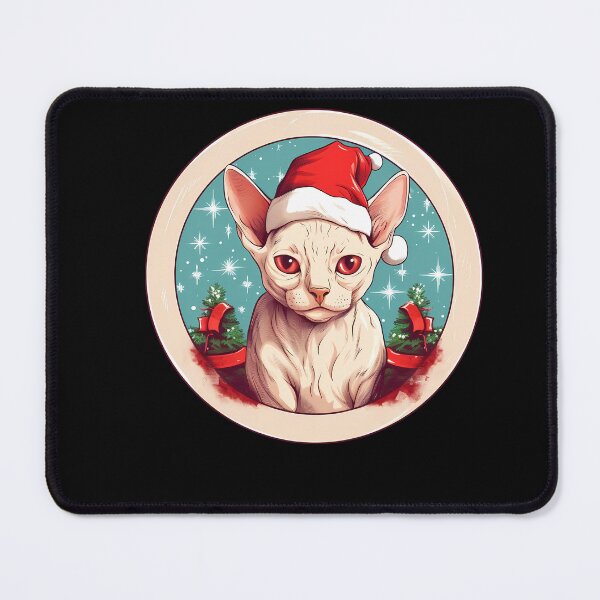 Item preview, Devon Rex Cat Xmas, Love Cats designed and sold by Logiamerch.