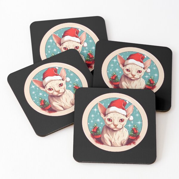 Item preview, Devon Rex Cat Xmas, Love Cats designed and sold by Logiamerch.