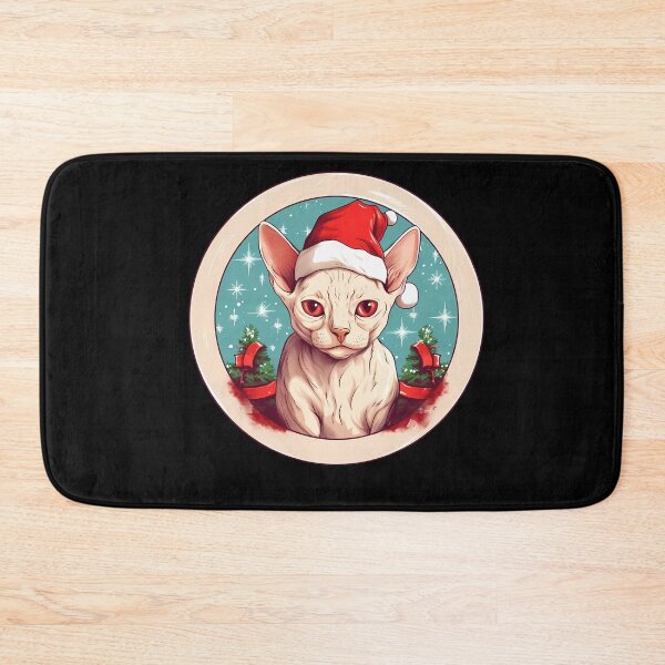 Item preview, Devon Rex Cat Xmas, Love Cats designed and sold by Logiamerch.