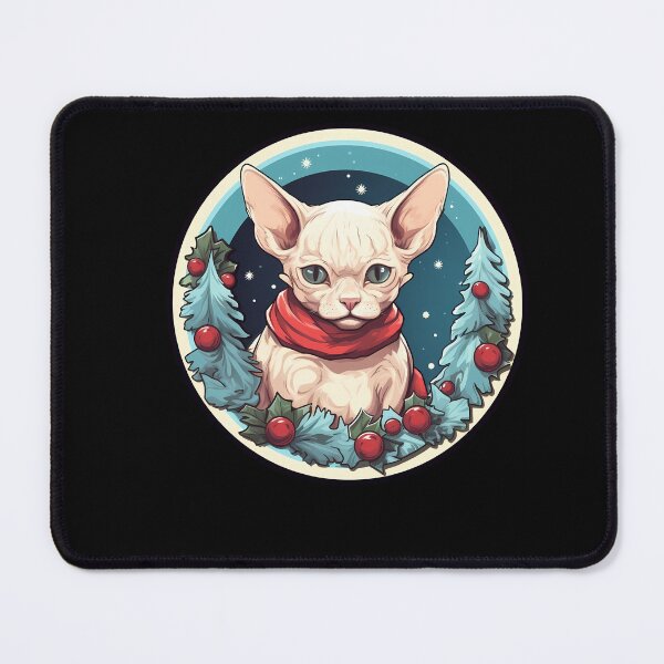 Item preview, Devon Rex Cat Xmas, Love Cats designed and sold by Logiamerch.
