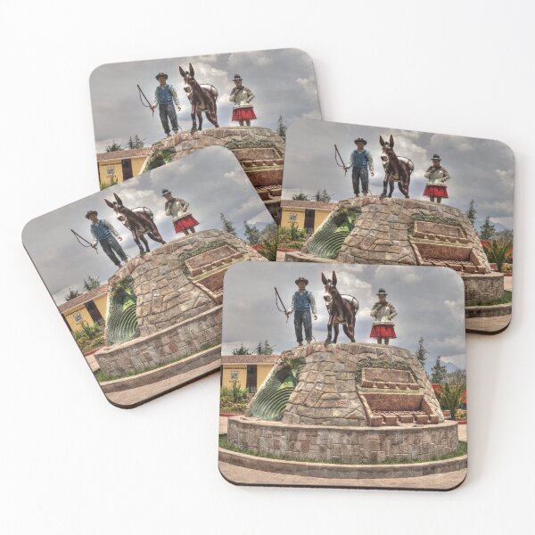 Item preview, Maras Peru rural couple donkey designed and sold by MadaruCreations.
