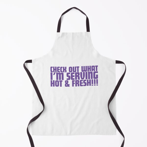 Item preview, Check Out What I'm Serving Hot & Fresh!!! - Three Bean Salad - Purple Text designed and sold by SorryFrog.