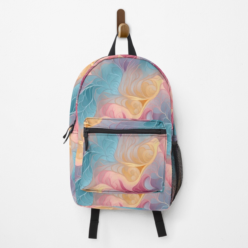 Vista previa del artículo con la obra «Mochila», diseñado y vendido por SideSignal.