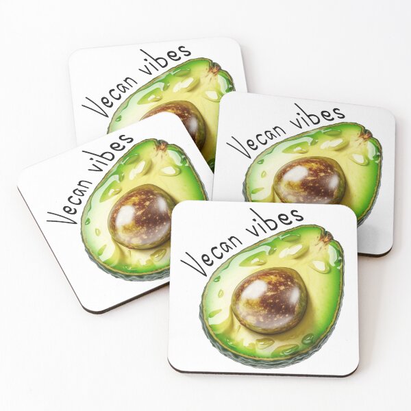 Item preview, Yummy Avocado: Vegan Vibes designed and sold by Anastasiia Yurevych.